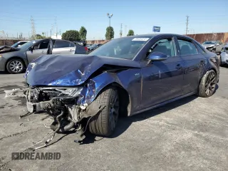 2018 Audi S4 Premium Plus with VIN WAUB4AF47JA145008, listed as a Copart auction lot 76838024 with 64,701 mi miles and Salvage Title. Bid and sale history available at carsss.com. Image 1.