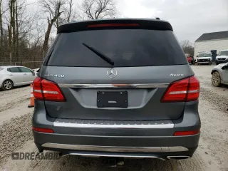 2018 Mercedes-Benz GLS with VIN 4JGDF6EE9JB067785, listed as a Copart auction lot 82624643 with 81,663 mi miles. Bid and sale history available at carsss.com. Image 6.