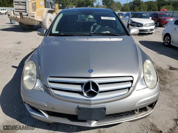2007 Mercedes-Benz R-Class 5.0L with VIN 4JGCB75E77A040192, listed as a Copart auction lot 77212684 with 0 mi miles and Salvage Title. Bid and sale history available at carsss.com. Image 5.