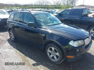 2008 BMW X3 3.0si with VIN WBXPC93428WJ21908, listed as a IAAI auction lot 41874916 with 162,381 mi miles and . Bid and sale history available at DreamBid. Image 1.