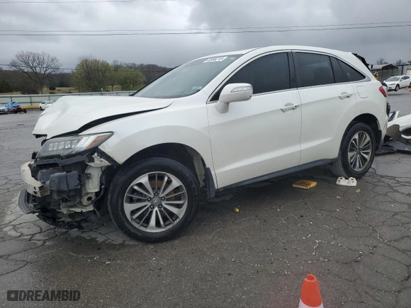 2017 Acura RDX w/Advance Pkg with VIN 5J8TB4H74HL002040, listed as a Copart auction lot 49998215 with 0 mi miles and Salvage Title. Bid and sale history available at carsss.com. Image 1.