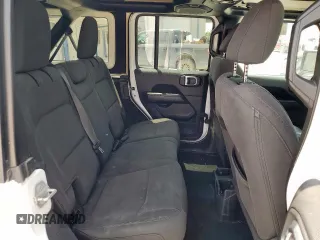 2019 Jeep Wrangler Unlimited Sport S with VIN 1C4HJXDG7KW533575, listed as a Copart auction lot 57068125 with 77,669 mi miles and Salvage title. Bid and sale history available at DreamBid. Image 11.