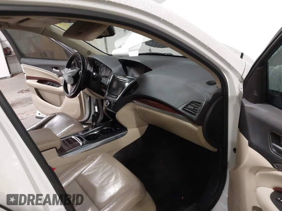 2015 Acura MDX Tech Pkg with VIN 5FRYD4H42FB006235, listed as a IAAI auction lot 41200581 with 159,681 mi miles. Bid and sale history available at carsss.com. Image 5.
