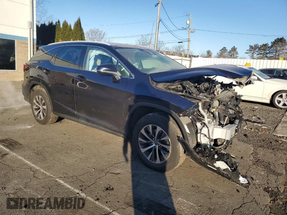 2022 Lexus RX 350L with VIN JTJHZKFA1N2042206, listed as a Copart auction lot 85911304 with 8,617 mi miles and Salvage title. Bid and sale history available at DreamBid. Image 4.
