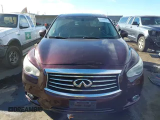 2013 Infiniti JX35 with VIN 5N1AL0MM0DC324641, listed as a IAAI auction lot 41309512 with 133,247 mi miles. Bid and sale history available at carsss.com. Image 12.