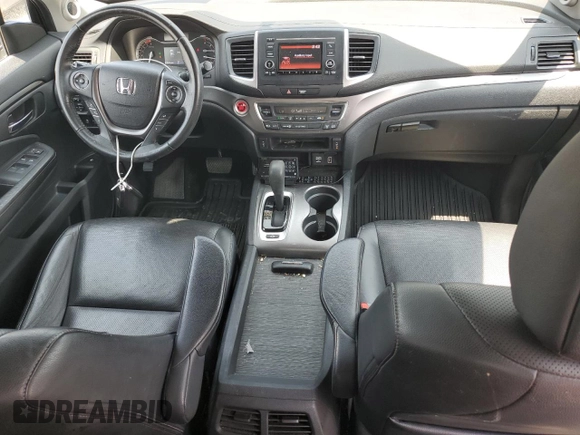 2019 Honda Ridgeline RTL with VIN 5FPYK3F51KB021226, listed as a Copart auction lot 59505175 with 79,010 mi miles and Salvage title. Bid and sale history available at DreamBid. Image 8.