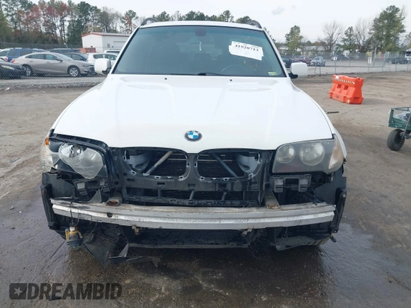 2005 BMW X3 3.0i with VIN WBXPA934X5WD13064, listed as a IAAI auction lot 41920713 with 283,592 mi miles. Bid and sale history available at carsss.com. Image 6.