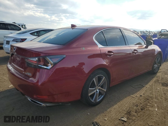 2016 Lexus GS 350 with VIN JTHCZ1BL1GA002469, listed as a Copart auction lot 64817064 with 88,148 mi miles and Non Repairable. Bid and sale history available at carsss.com. Image 3.