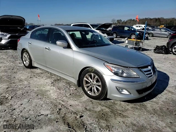2013 Hyundai Genesis 3.8L with VIN KMHGC4DD2DU227551, listed as a Copart auction lot 42212835 with 154,078 mi miles and Salvage Title. Bid and sale history available at carsss.com. Image 10.