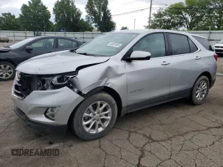 2019 Chevrolet Equinox LT with VIN 3GNAXKEV2KL219782, listed as a Copart auction lot 56897805 with 71,352 mi miles and Salvage title. Bid and sale history available at DreamBid. Image 1.