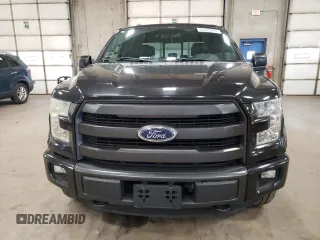 2015 Ford F-150 XLT with VIN 1FTEW1EG4FFA01013, listed as a Copart auction lot 54373495 with 132,401 mi miles and Salvage Title. Bid and sale history available at carsss.com. Image 5.