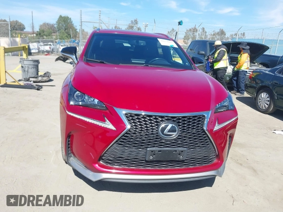2015 Lexus NX 200t with VIN JTJYARBZ3F2000634, listed as a IAAI auction lot 41658026 with 94,604 mi miles and . Bid and sale history available at DreamBid. Image 13.