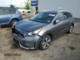 2018 Kia Niro FE with VIN KNDCB3LCXJ5136316, listed as a Copart auction lot 59357414 with 90,839 mi miles and Non Repairable. Bid and sale history available at carsss.com. Image 1.