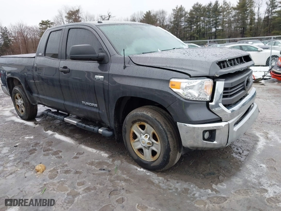 2014 Toyota Tundra 4WD Truck SR with VIN 5TFUY5F18EX366634, listed as a IAAI auction lot 41683505 with 86,215 mi miles. Bid and sale history available at carsss.com. Image 1.