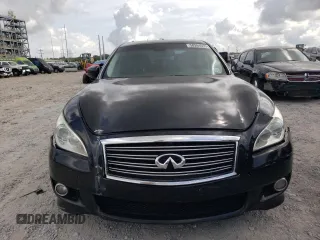 2013 Infiniti M with VIN JN1BY1AP8DM510147, listed as a Copart auction lot 58264055 with Not provided miles and Salvage title. Bid and sale history available at DreamBid. Image 5.