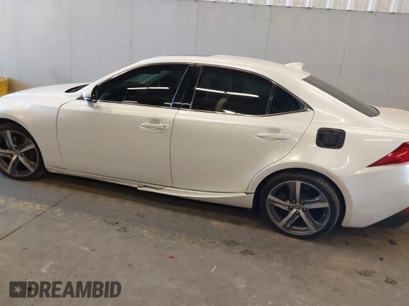 2017 Lexus IS with VIN JTHCM1D26H5019524, listed as a IAAI auction lot 41658118 with 108,487 mi miles. Bid and sale history available at carsss.com. Image 14.