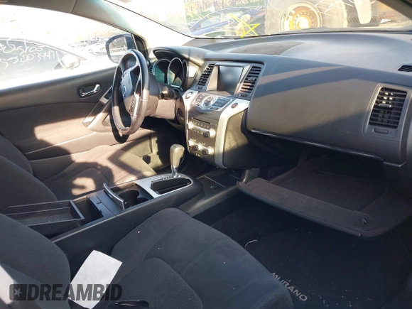 2012 Nissan Murano S with VIN JN8AZ1MW3CW237134, listed as a IAAI auction lot 41948297 with 999,999 mi miles. Bid and sale history available at carsss.com. Image 5.
