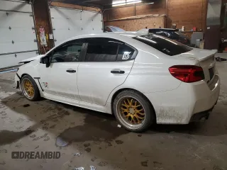 2017 Subaru WRX Limited with VIN JF1VA1N65H8814136, listed as a Copart auction lot 43193275 with 124,721 mi miles and Salvage Title. Bid and sale history available at carsss.com. Image 2.