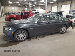 2014 BMW 5 Series 535d xDrive with VIN WBAFV3C53ED684527, listed as a Copart auction lot 57772125 with 182,417 mi miles and Salvage title. Bid and sale history available at DreamBid. Image 1.