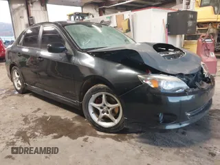 2009 Subaru Impreza Sedan WRX w/Premium Pkg with VIN JF1GE766X9G518955, listed as a IAAI auction lot 41347452 with 135,097 mi miles. Bid and sale history available at carsss.com. Image 1.