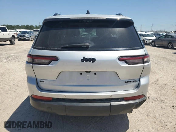 2022 Jeep Grand Cherokee Limited с VIN 1C4RJJBG0N8584834, выставлен на аукционе Copart как лот 52548095 с пробегом 43 209 миль миль и Списание • Salvage title. История ставок и продаж доступна на DreamBid. Изображение 6.