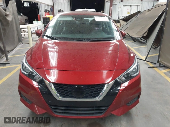 2021 Nissan Versa SV with VIN 3N1CN8EV6ML920311, listed as a IAAI auction lot 41765657 with 64,008 mi miles. Bid and sale history available at carsss.com. Image 12.
