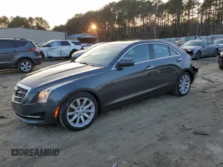 2017 Cadillac ATS Sedan RWD with VIN 1G6AA5RX6H0215654, listed as a Copart auction lot 86169674 with 136,156 mi miles and Salvage Title. Bid and sale history available at carsss.com. Image 1.