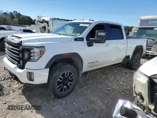2022 GMC Sierra 2500HD AT4 z VIN 1GT49PEY2NF261441, wystawiony jako Copart lot #47485525 z przebiegiem Nie podano mil oraz Czysty tytuł • Clean title. Historia ofert i sprzedaży dostępna na DreamBid. Obrazek 1.