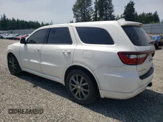 2017 Dodge Durango GT with VIN 1C4RDHDG7HC740821, listed as a Copart auction lot 59715545 with 145,050 mi miles and Clean title. Bid and sale history available at DreamBid. Image 2.