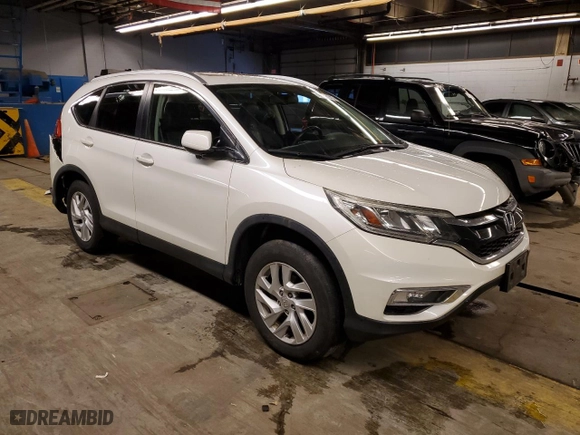 2016 Honda CR-V EX-L with VIN 5J6RM4H71GL068282, listed as a Copart auction lot 41651945 with 107,947 mi miles and Salvage Title. Bid and sale history available at carsss.com. Image 4.