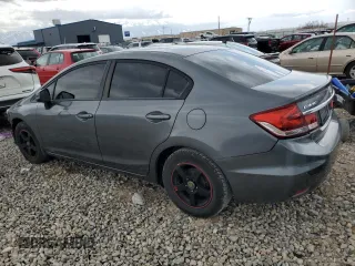 2013 Honda Civic LX with VIN 19XFB2F55DE228267, listed as a Copart auction lot 49819905 with 161,563 mi miles and Salvage Title. Bid and sale history available at DreamBid. Image 2.