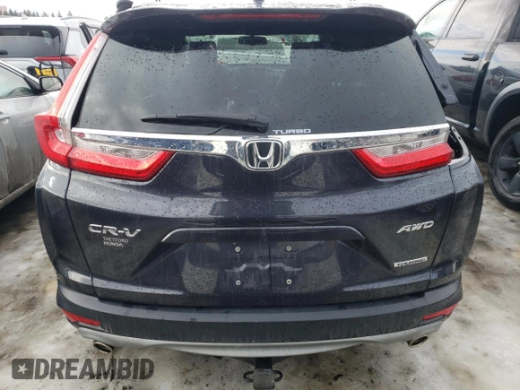 2019 Honda CR-V Touring with VIN 2HKRW2H99KH125251, listed as a Copart auction lot 47030195 with 69,308 mi miles and Salvage Title. Bid and sale history available at carsss.com. Image 6.