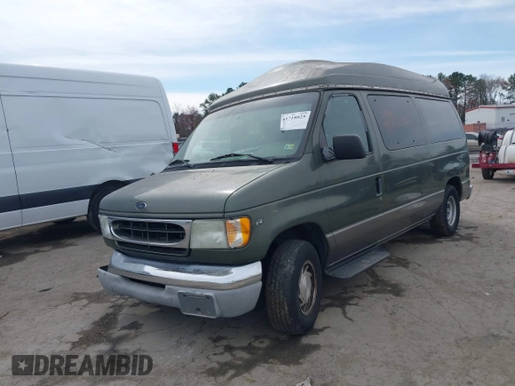 2002 Ford Econoline Passenger XL with VIN 1FMRE11L82HA83636, listed as a IAAI auction lot 41718025 with 153,581 mi miles and . Bid and sale history available at DreamBid. Image 2.