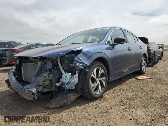 2022 Subaru Legacy with VIN 4S3BWAB68N3004270, listed as a Copart auction lot 57561365 with 37,395 mi miles and Salvage title. Bid and sale history available at DreamBid. Image 1.
