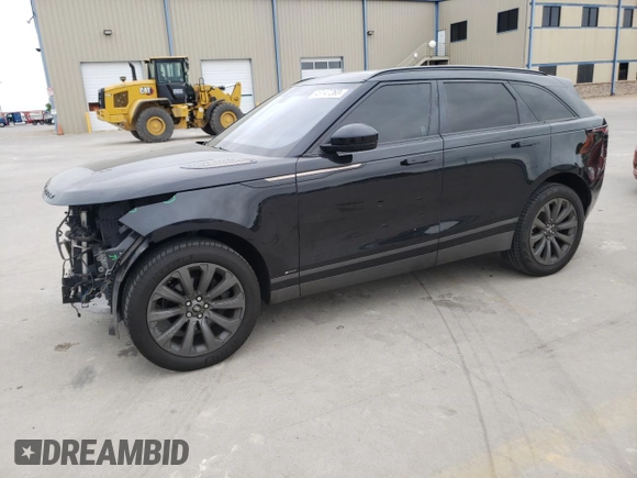 2019 Land Rover Range Rover Velar R-Dynamic SE with VIN SALYL2EX5KA779350, listed as a Copart auction lot 48147263 with 15,186 mi miles. Bid and sale history available at carsss.com. Image 1.