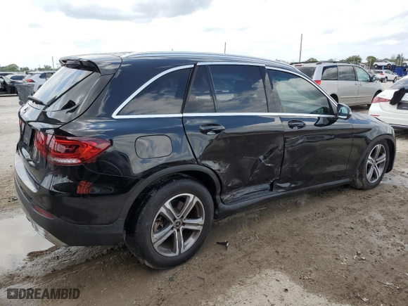 2020 Mercedes-Benz GLC with VIN WDC0G8DB3LF755824, listed as a Copart auction lot 53195425 with 50,307 mi miles and Non Repairable. Bid and sale history available at carsss.com. Image 3.