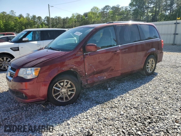 2018 Dodge Grand Caravan SXT with VIN 2C4RDGCG7JR159568, listed as a Copart auction lot 53484625 with 148,010 mi miles and Salvage Title. Bid and sale history available at DreamBid. Image 1.