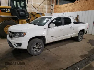 2016 Chevrolet Colorado 4WD LT with VIN 1GCPTCE1XG1262590, listed as a Copart auction lot 57185145 with 127,972 mi miles and Salvage title. Bid and sale history available at DreamBid. Image 1.