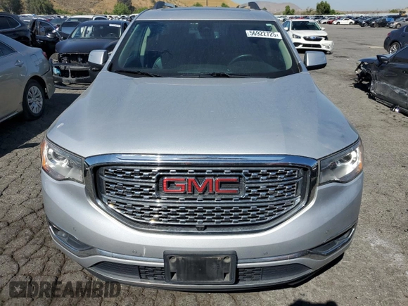 2017 GMC Acadia Denali with VIN 1GKKNPLS3HZ140300, listed as a Copart auction lot 56922725 with 137,626 mi miles and Salvage title. Bid and sale history available at DreamBid. Image 5.