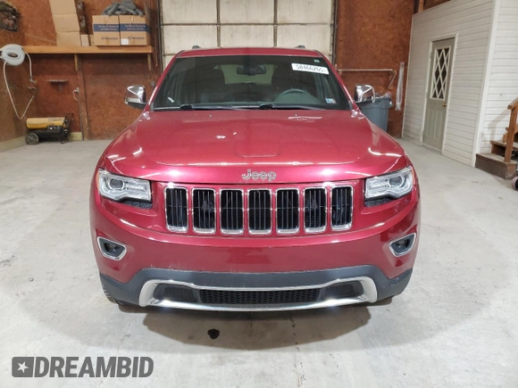 2014 Jeep Grand Cherokee Limited z VIN 1C4RJFBGXEC264110, wystawiony jako Copart lot #58466265 z przebiegiem 97 973 mil mil oraz Szkoda całkowita • Salvage title. Historia ofert i sprzedaży dostępna na DreamBid. Obrazek 5.