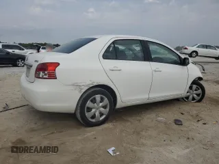 2008 Toyota Yaris with VIN JTDBT923081262683, listed as a Copart auction lot 49493975 with 168,581 mi miles and Salvage Title. Bid and sale history available at carsss.com. Image 3.