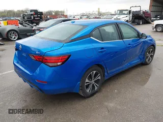 2021 Nissan Sentra SV with VIN 3N1AB8CV5MY313211, listed as a IAAI auction lot 41877064 with 52,621 mi miles and . Bid and sale history available at DreamBid. Image 4.