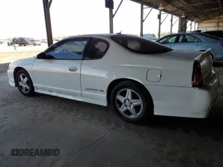 2005 Chevrolet Monte Carlo SS Supercharged z VIN 2G1WZ121X59240304, wystawiony jako Copart lot #54410565 z przebiegiem 161 136 mil mil oraz Szkoda całkowita • Salvage title. Historia ofert i sprzedaży dostępna na DreamBid. Obrazek 2.