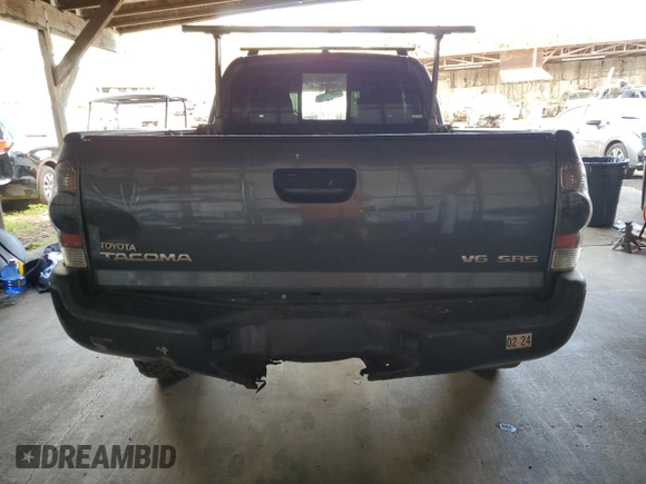 2009 Toyota Tacoma with VIN 5TEUU42N39Z660553, listed as a Copart auction lot 46369755 with 116,125 mi miles and Salvage Title. Bid and sale history available at carsss.com. Image 6.