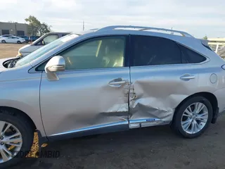 2010 Lexus RX 450h with VIN JTJBC1BA7A2027968, listed as a IAAI auction lot 41691721 with 170,813 mi miles and . Bid and sale history available at DreamBid. Image 6.