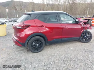 2021 Nissan Kicks SV with VIN 3N1CP5CV2ML534626, listed as a IAAI auction lot 41878089 with 36,606 mi miles. Bid and sale history available at carsss.com. Image 4.