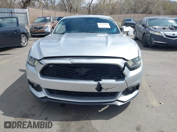2015 Ford Mustang EcoBoost with VIN 1FA6P8TH2F5370440, listed as a IAAI auction lot 41939356 with 103,378 mi miles and . Bid and sale history available at carsss.com. Image 12.