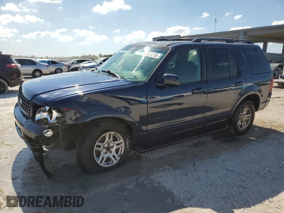2002 Ford Explorer XLT with VIN 1FMZU63EX2UA80369, listed as a Copart auction lot 52621215 with 245,368 mi miles and Salvage Title. Bid and sale history available at DreamBid. Image 1.