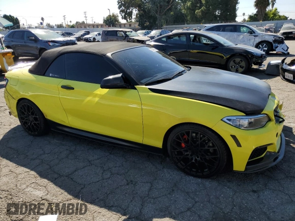 2015 BMW 2 Series M235i with VIN WBA1M1C55FV393217, listed as a Copart auction lot 70542093 with 118,918 mi miles. Bid and sale history available at carsss.com. Image 4.