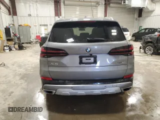 2025 BMW X5 sDrive40i with VIN 5UX13EU06S9W26538, listed as a Copart auction lot 50222715 with 0 mi miles and Clean Title. Bid and sale history available at carsss.com. Image 6.